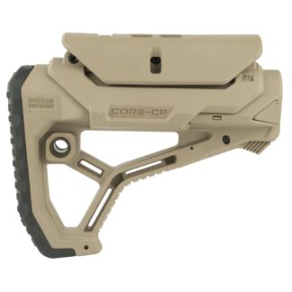 FAB Defense GL-CORE CP Buttstock with Adjustable Cheek Rest (FDE)