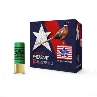 TRZ Trading PPU Stars & Stripes Pheasant Load 12 Gauge 2-3/4in #4 1-1/4oz 1300fps (25 Rounds)