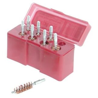 Tipton 8-Piece Bronze Pistol Bore Brush Set (22-47/48 Cal)
