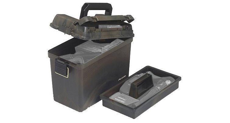 Plano Field Box 161200 15 x 8 x 10 in Camo, 6 Boxes 3 in Shells