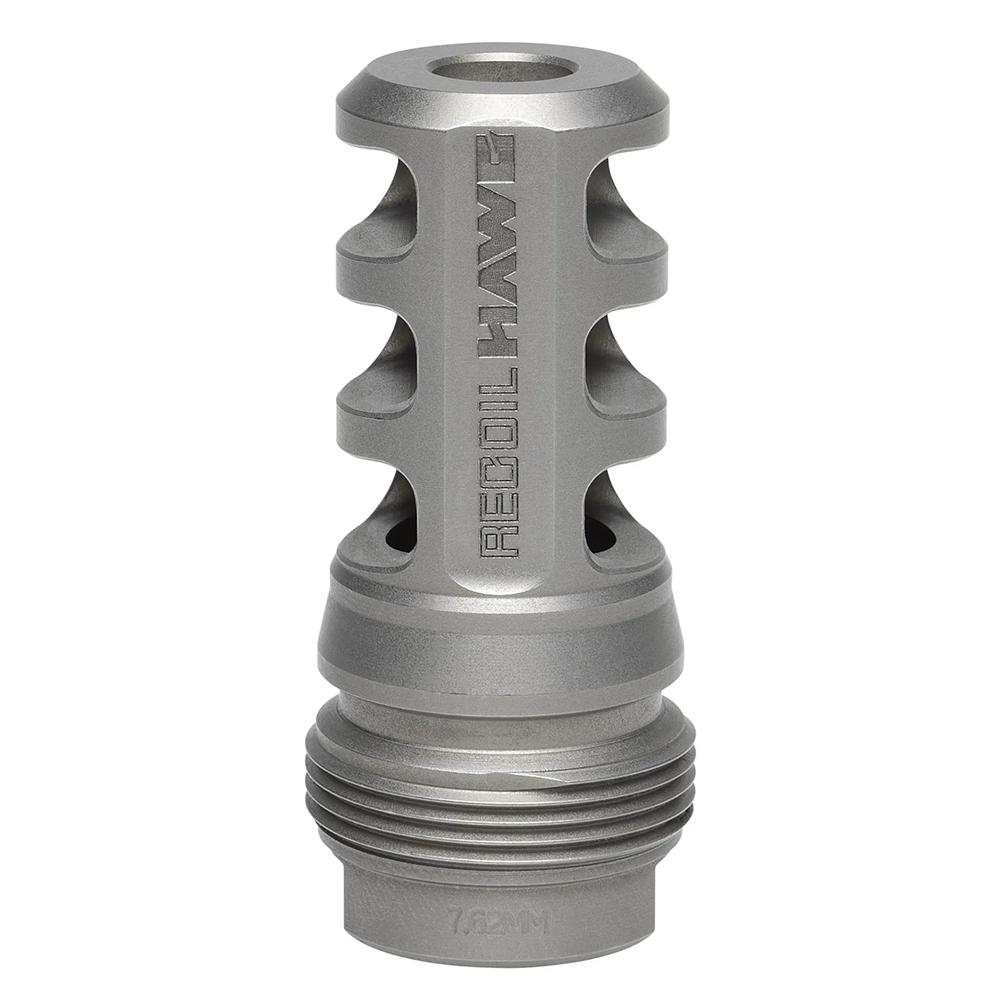 Browning Xeno Recoil Hawg Muzzle Brake .30 Caliber, 5/8x24 Threads, Stainless Matte