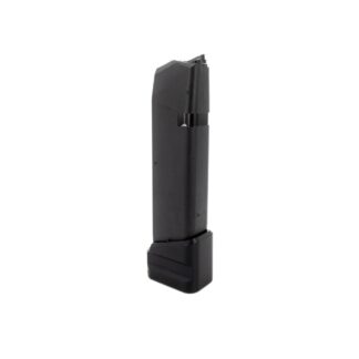Shield Arms Glock 17 9mm Luger Magazine with +5 Extension, Black, 22 Rounds