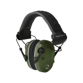 Radians R3400 Quad Mic Electronic Earmuff 24 NRR Military Green/Black