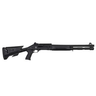Military Arms MAC 1014 Breacher 12 Gauge 18.5 in Semi-Auto, 5+1 Black Anodized