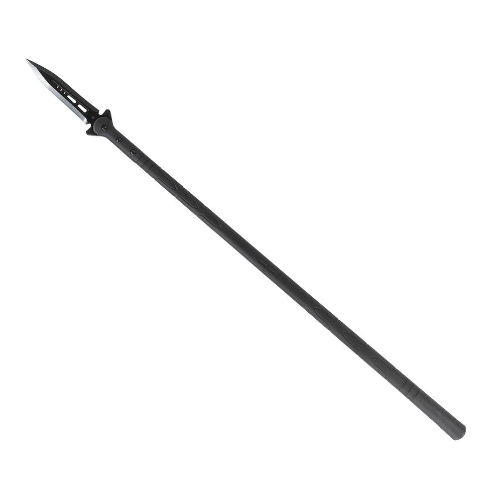 SOG Shadow Spear I Fixed Blade Knife 7.6 in Spear Point Blade Black