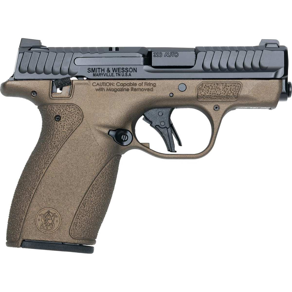 Smith & Wesson Bodyguard 2.0 .380 Auto Striker-Fired Semi-Auto 2.75 in Midnight Bronze