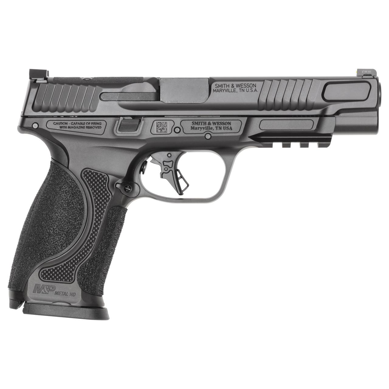 Smith & Wesson M&P M2.0 Metal HD 9mm 5in Barrel 17+1 Rounds Black Armornite