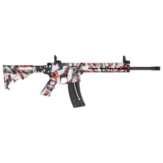 S&W M&P 15-22 Sport .22 LR Semi-Auto 16.5 in Threaded Barrel, 25+1 Rounds, Flag Finish