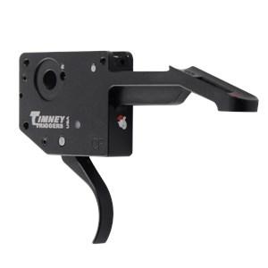 Timney Ruger American Replacement Trigger, Single-Stage Curved, Adjustable, Black