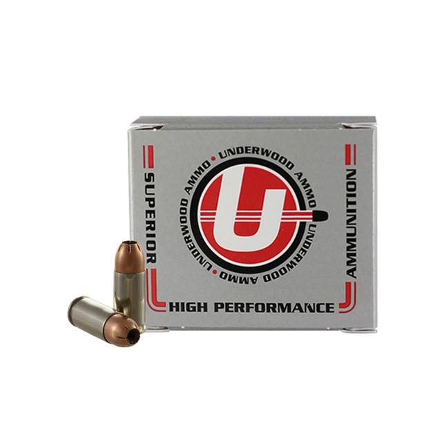 Underwood Ammo UA 134 9mm Luger +P 124 gr JHP 20 Rounds Per Box