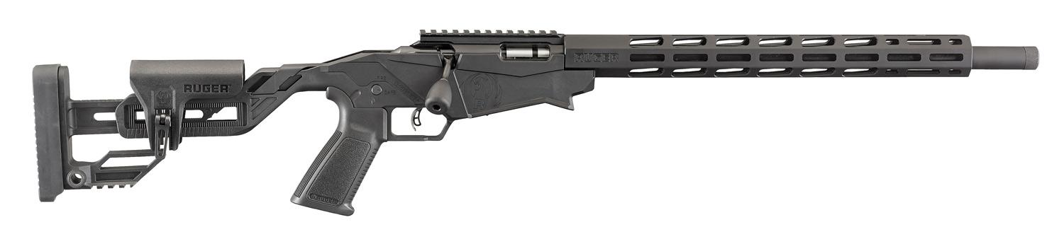 Ruger Precision Rimfire Bolt Action .22 WMR 18 in Threaded Barrel Black