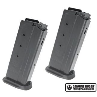 Ruger 5.7x28mm Ruger-57 Magazine, 20-Round, Black Oxide Steel, 2-Pack