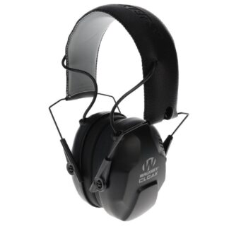 Walkers Cloak Dual Mic Electronic Earmuffs 23-25 dB Black
