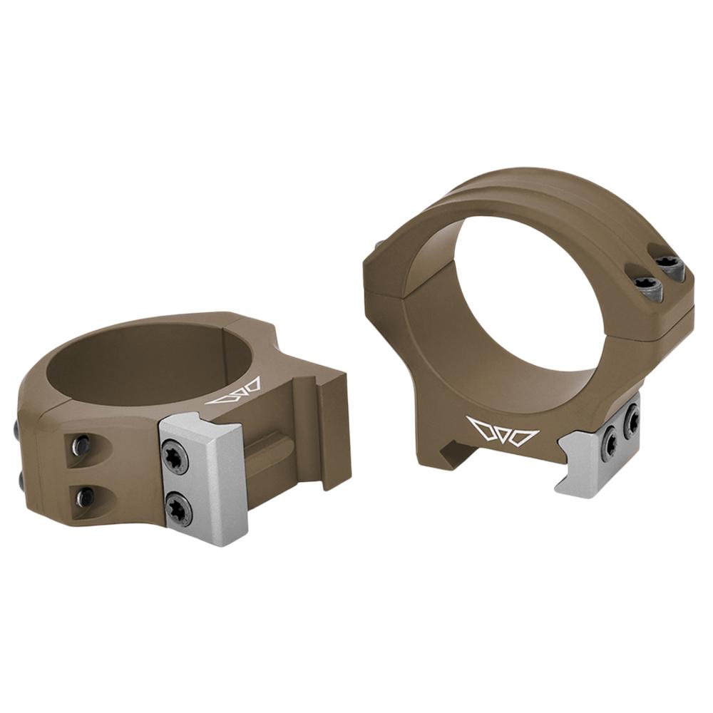 Warne HyperLite 30mm Low Dark Earth Scope Rings