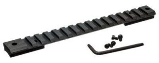 Warne M673M 1-Piece Tactical Base for Remington 700 Short Action, Matte Black Picatinny/Weaver