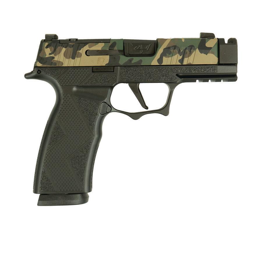 SIG Sauer P365X M81 9mm Luger Micro-Compact Striker 3.5 in Comp Barrel, 17-Round, Black Metal Grip, right side view