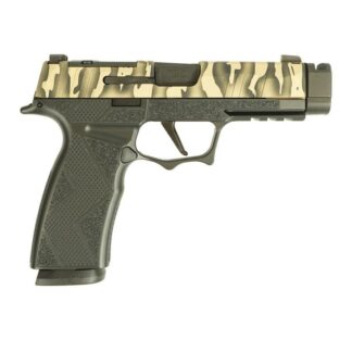SIG Sauer P365 XMACRO TACOPS 9mm Luger Compact Semi-Auto, 3.7 in Barrel, Custom Slide Finish, right side view