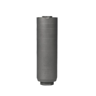 Q Jumbo Shrimp Quick Attach Suppressor 6.5 Creedmoor 5.69 in Titanium Bead Blast, 5/8x24