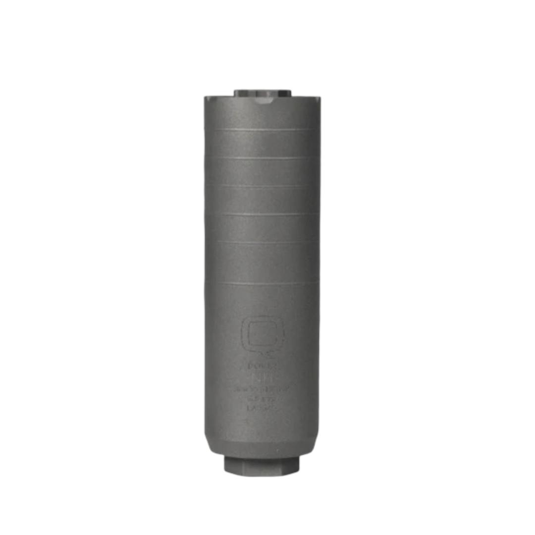 Q Jumbo Shrimp Quick Attach Suppressor 6.5 Creedmoor 5.69 in Titanium Bead Blast, 5/8x24