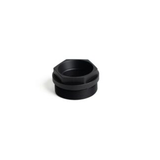 Banish HUB Mount Muzzle Brake Insert 1.375x24 HUB Threads Black Oxide Finish