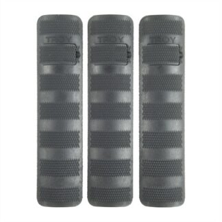 BATTLE RAIL COVER 3-PK PICATINNY POLYMER BLACK 6''