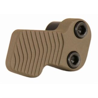 Odin Works Extended Magazine Release for AR-15, Flat Dark Earth Cerakote on 6061 Aluminum