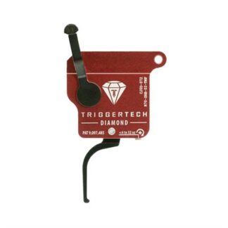 Trigger Tech Diamond Adjustable Flat Trigger for Remington 700, Right Hand, Black