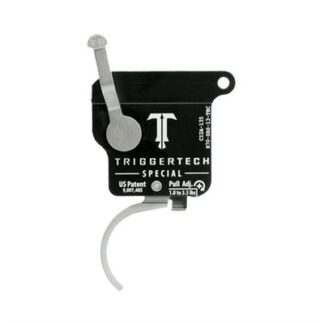 TriggerTech R70SBS13TBC Special Adjustable Curved Trigger for Remington 700, Right Hand, Stainless