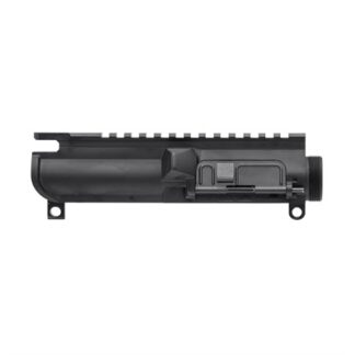 Spikes Tactical AR-15 9mm Flat Top Upper Receiver, Black Finish (Assembled)