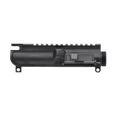 Spikes Tactical AR-15 9mm Flat Top Upper Receiver, Black Finish (Assembled)