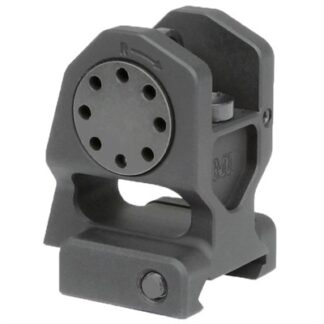 Midwest Industries MICBUIS Combat Rifle Rear Fixed Sight, Black Anodized
