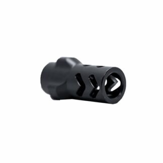 Angstadt Arms 9mm 3-Lug Adapter Dual Chevron Muzzle Brake 1/2-28