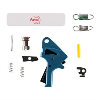 Apex Tactical Specialties M&P M2.0 Flat Faced Forward Trigger Kit, Polymer Blue