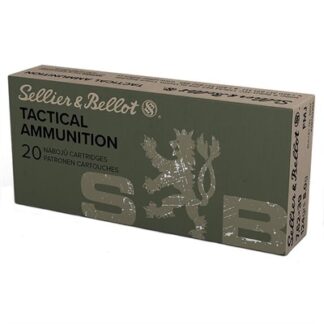 Sellier & Bellot 7.62x39mm FMJ Centerfire Rifle Ammo 20-Round Box