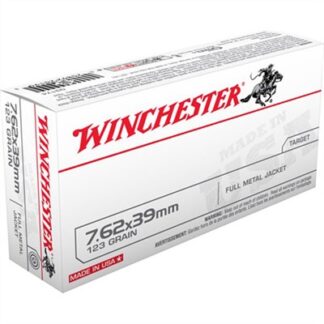 Winchester USA 7.62 x 39 mm 123 gr Full Metal Jacket 20 Rounds