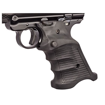 Volquartsen Volthane Target Grips Ruger Mark IV Black Checkered
