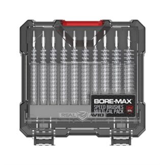 Real Avid Bore-Max Speed Brushes Multi-Caliber Nickel-Plated