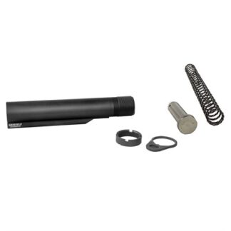 Geissele Automatics AR-15 Mil-Spec Buffer Tube Assembly H2, Black Anodized, 6-Position
