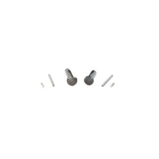 Geissele Automatics Ultra Duty Checkered Takedown Pin Set for AR-15, Matte Black