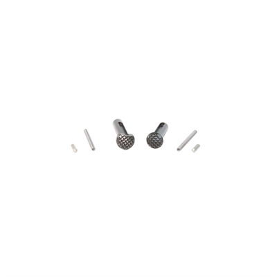 Geissele Automatics Ultra Duty Checkered Takedown Pin Set for AR-15, Matte Black