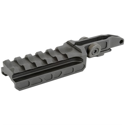 Midwest Industries Alpha Mini Dot Mount Picatinny Black Anodized Finish