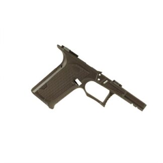 Lone Wolf Distributors Dusk19 Compact Textured Stripped Frame, Bare, Brown, 9mm