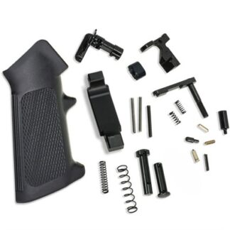 KAK Industry AR-15 Lower Parts Kit (No Fire Control Group), Black