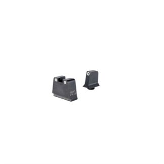 Trijicon Suppressor/Optic Height Night Sights for GLOCK 42/43/43X/48, White/Green Lamps
