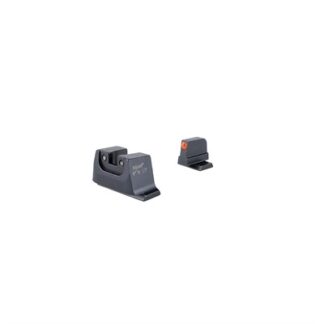 Trijicon Suppressor/Optic Height Night Sight Set for M&P M2.0, Orange Front, Black Square Notch Rear