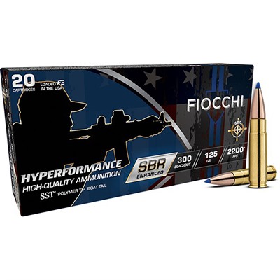 HYPERFORMANCE SBR ENHANCED 300 BLK 125GR SST PLYMR TIP 20/BX