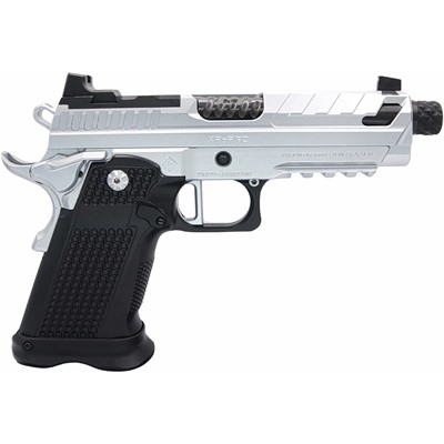 Fusion Firearms XP Pro 9mm 4 in Threaded Semi-Auto, Chrome Finish, Thumb Safety (17+1)