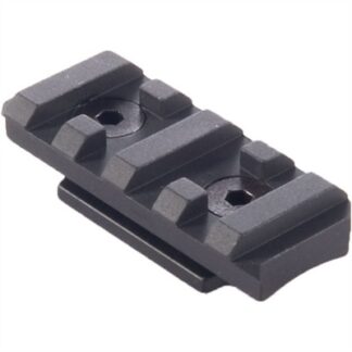 J P Enterprises Direct Thread Picatinny Aluminum Rail, 2 in, Black
