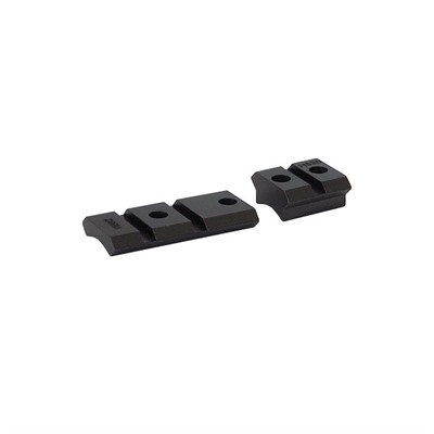 Warne Weaver-Style 2-Piece Base for MAUSER FN 98, Matte Black