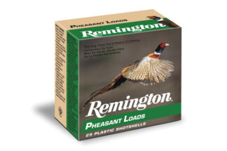 Remington Pheasant 12 Gauge 2.75 in #4 Shot, Lead Shotshells, 25 Rounds Per Box
